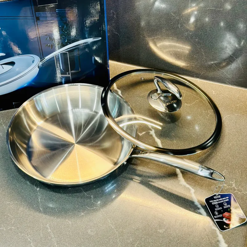 Kalite KL828 – Chảo inox 304 Tripro nguyên khối cao cấp 785573