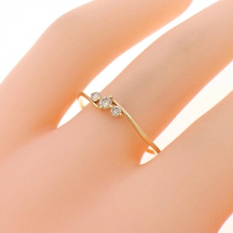Nhẫn kim cương 0.10CT - Hàng hiệu Authentic của Lala Christie 837543