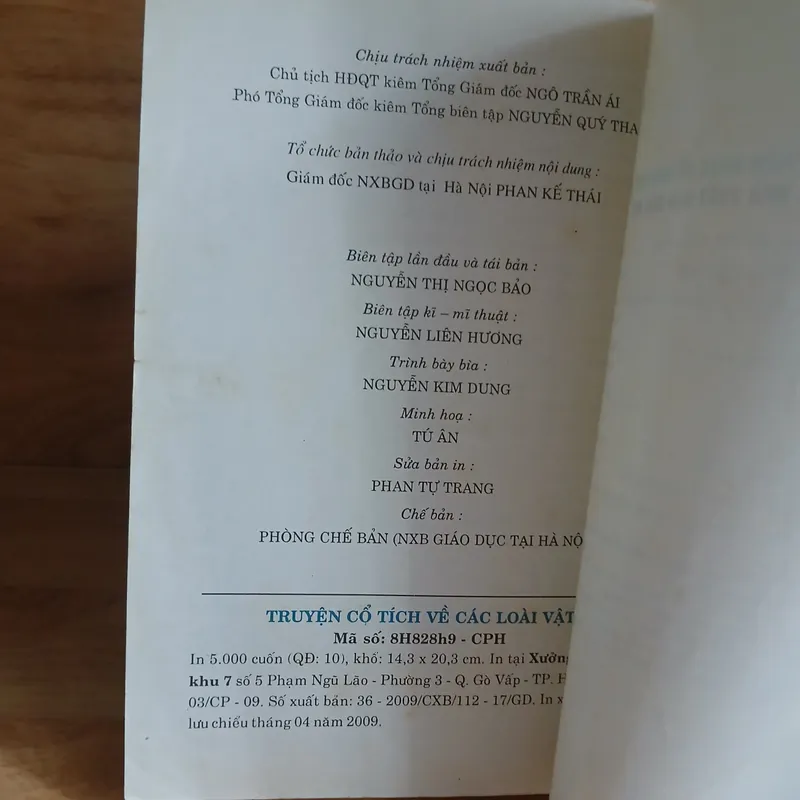 Truyện Cổ Tích Về Các Loài Vật - PGS. TS. Phạm Thu Yến 657300