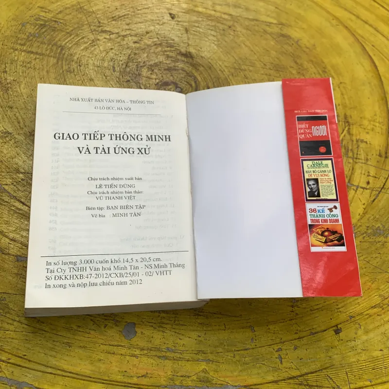 GIAO TIẾP THÔNG MINH VÀ TÀI ỨNG XỬ- ĐỨC THÀNH biên soạn 753209