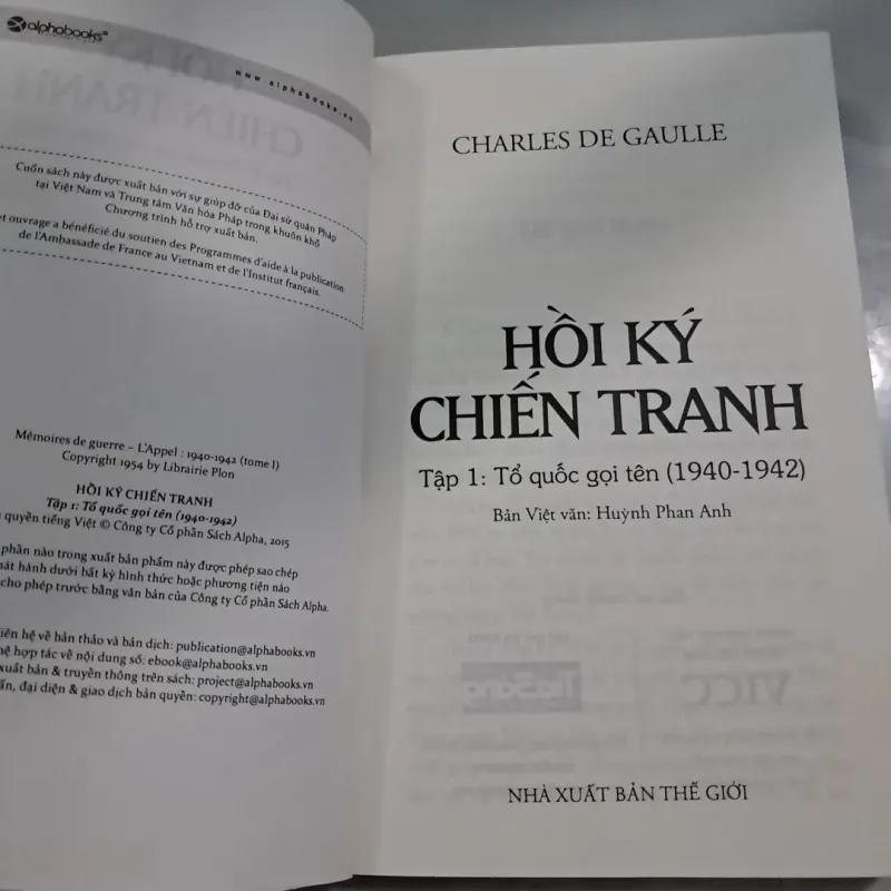 Hồi Ký Chiến Tranh (Tập 1) 747676