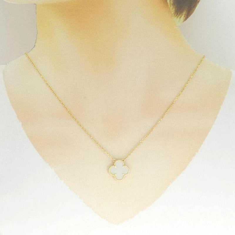 Vòng cổ Van Cleef & Arpels Vintage Alhambra - Hàng hiệu Authentic 842766