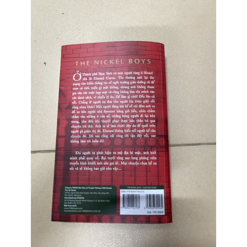 Cuộc Đào Thoát (The Nickel Boys) - Colson Whitehead (c) 1021032