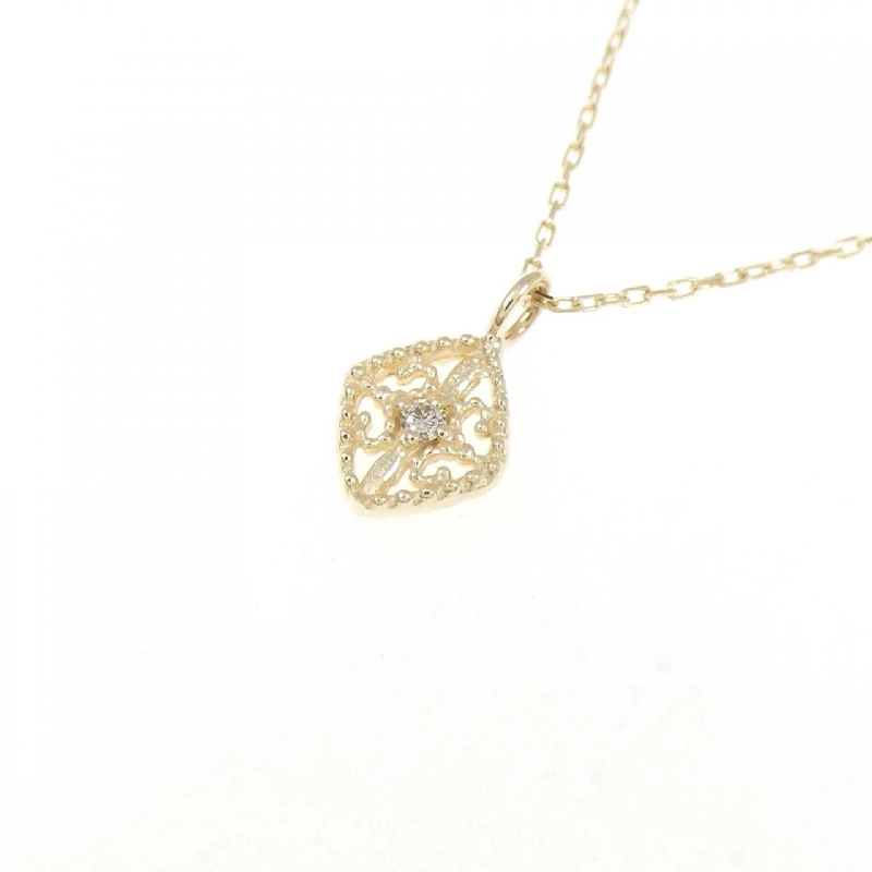 K10YG Dây chuyền kim cương 0.01CT - Hàng hiệu Authentic 857335