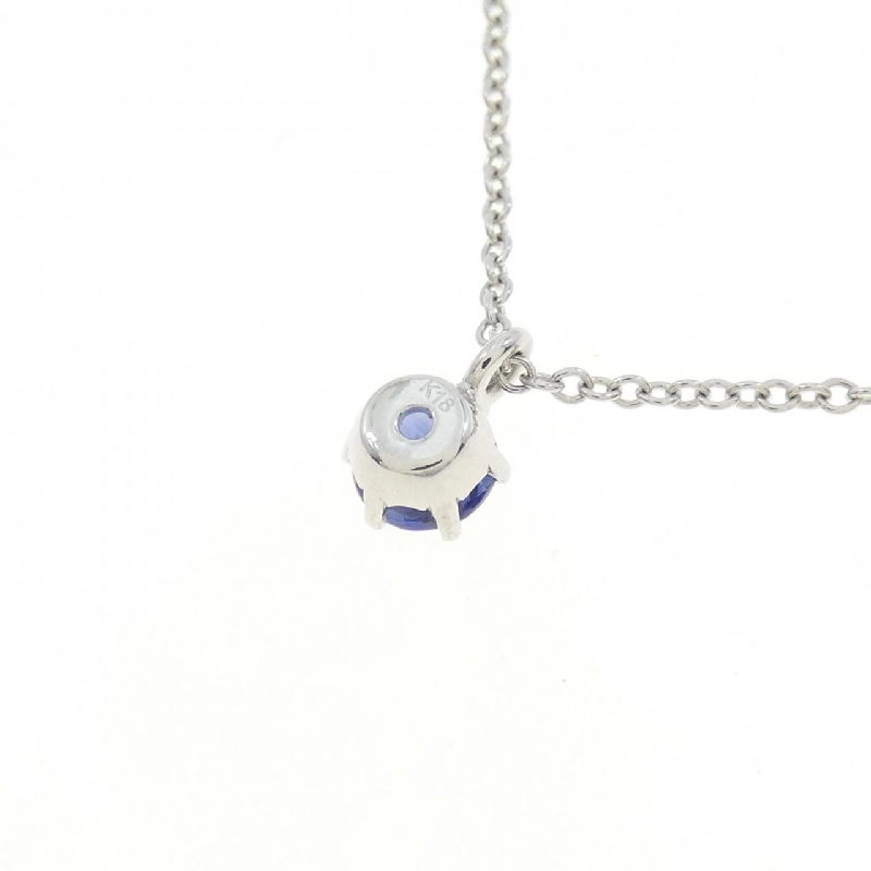 K18WG Sapphire Necklace - Hàng hiệu Authentic 867764