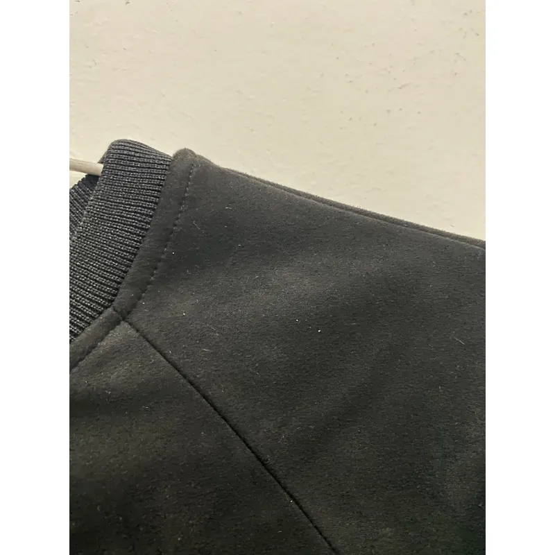 MỚI 99%***ÁO NỈ CHUI ĐẦU TAY CHUN KIỂU* CROPTOP* ĐEN* FREESIZE MỚI* TẶNG QUÀ 0Đ 591585