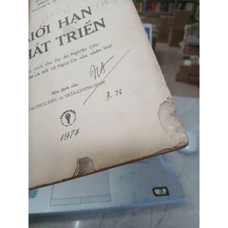 GIỚI HẠN PHÁT TRIỂN - Cung Thúc Tiến và Trần Lương Ngọc dịch thuật 999649