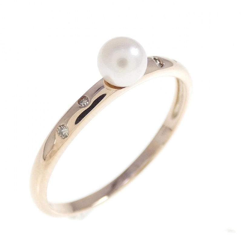 Nhẫn ngọc trai Akoya K10PG 3.9mm 667669