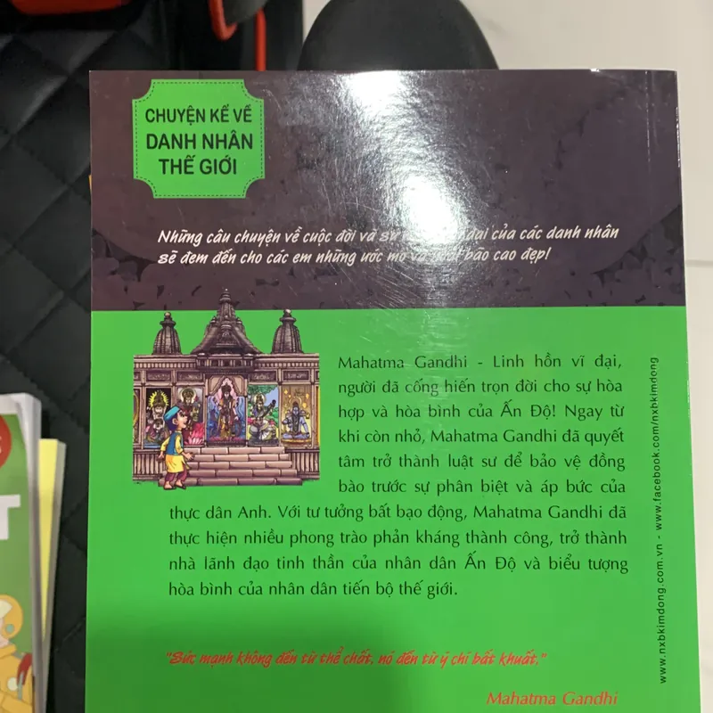 Sách danh nhân thế giới Gandhi 594389