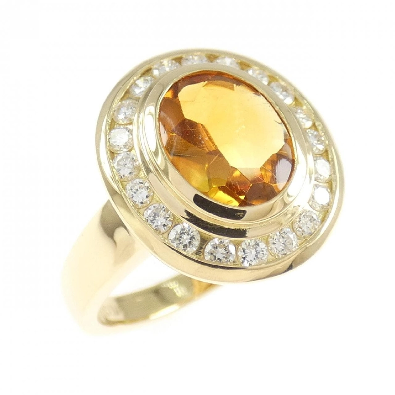 Nhẫn Citrine 750YG - Hàng hiệu Authentic 851132