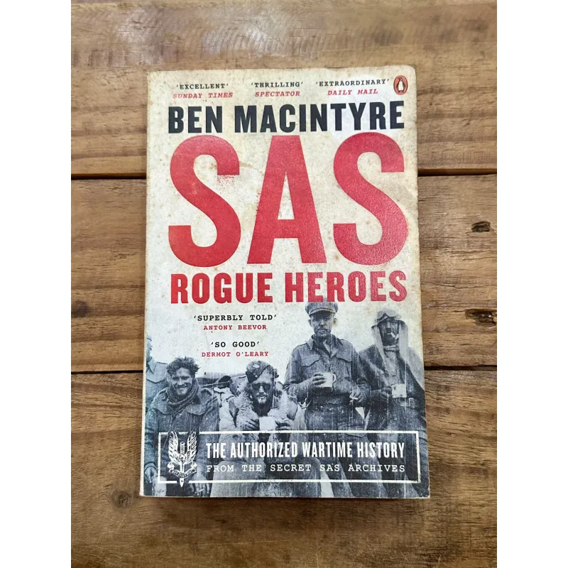 Rogue Heroes: The History of the SAS - Ben Macintyre 734886