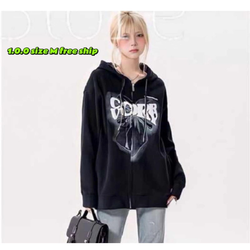 Hoodie zip nữ 361775