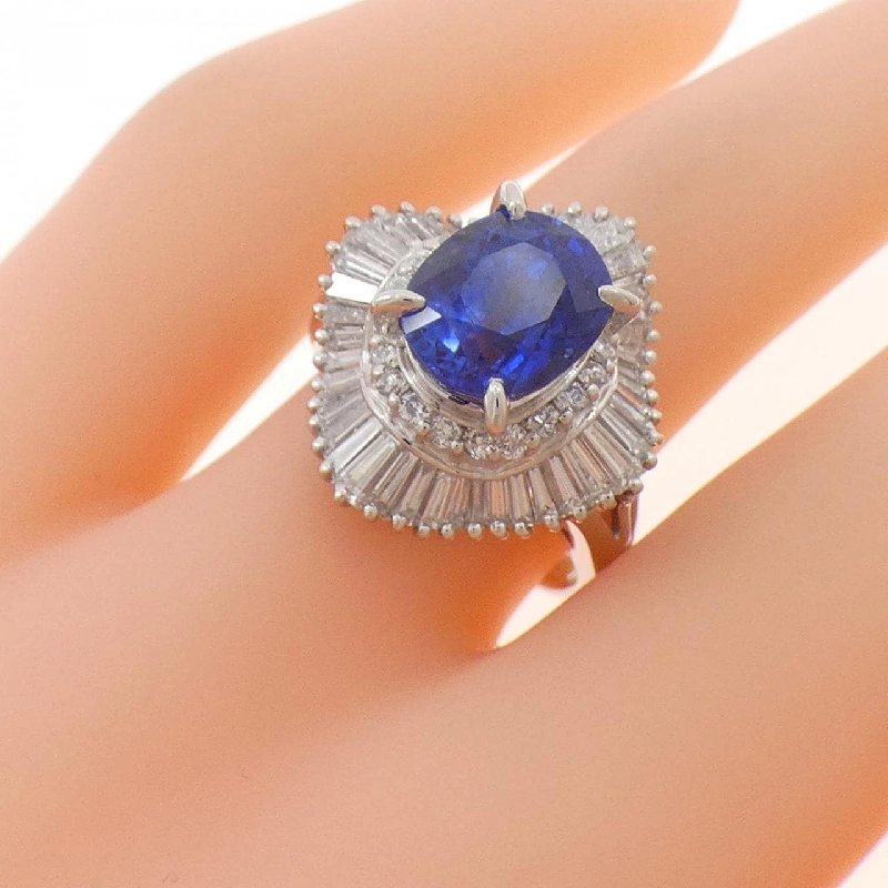 Nhẫn Sapphire PT900 3.86CT - Hàng hiệu Chính hãng 851731