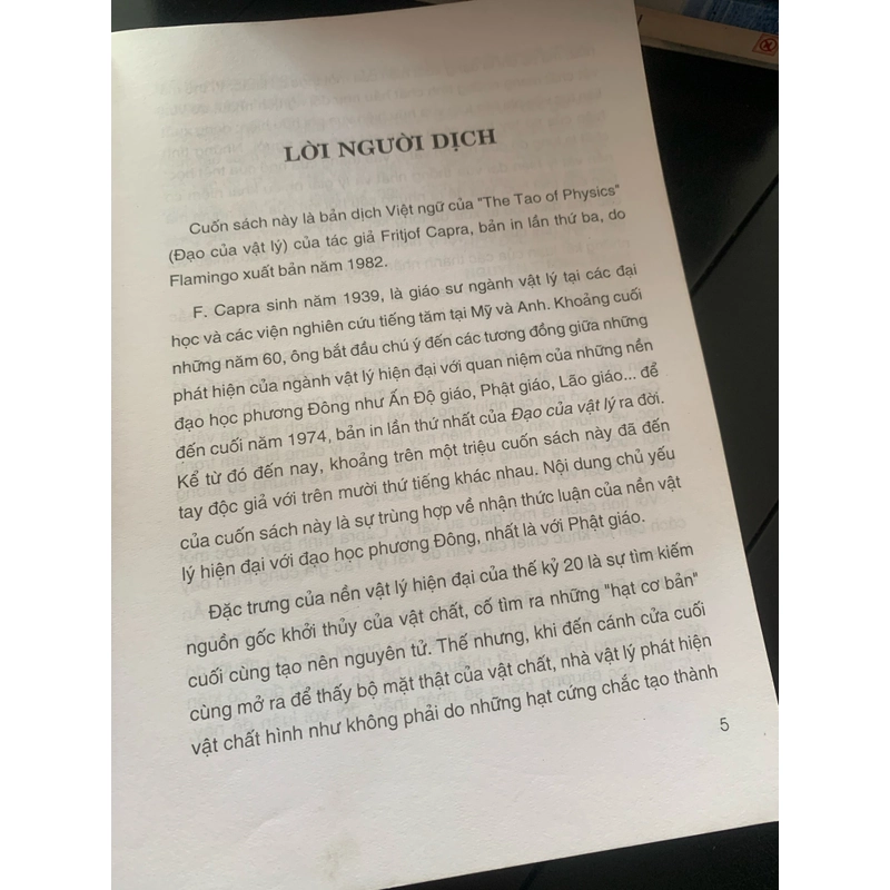 ĐẠO CỦA VẬT LÝ - FRITJOF CAPRA 277078