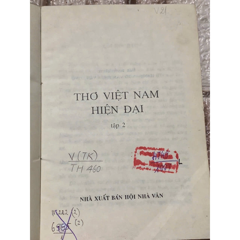 THƠ VIỆT NAM HIỆN ĐẠI 539909