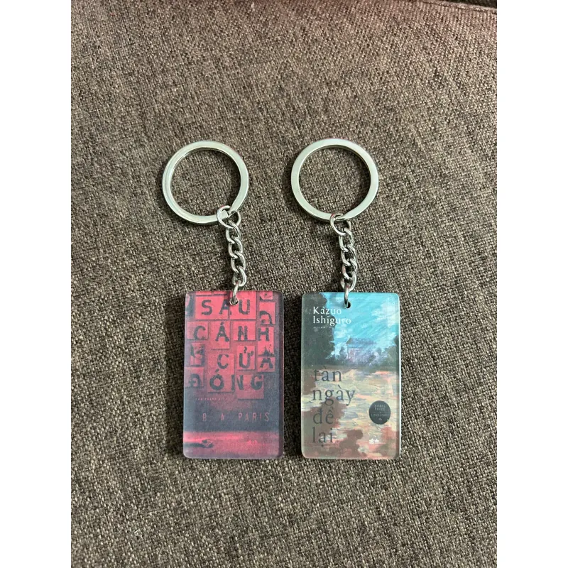 Móc khóa sách: Tàn ngày để lại + Sau cánh cửa đóng 732313