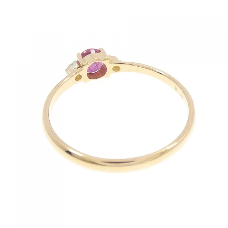 Nhẫn Ruby K18YG - Hàng hiệu Chính hãng 852273