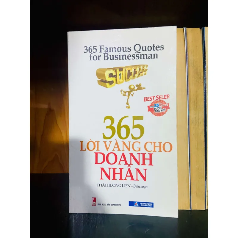 [Sách Cũ SCGR] 365 lời vàng cho doanh nhân MARKETING KINH DOANH VAVO0810 686927