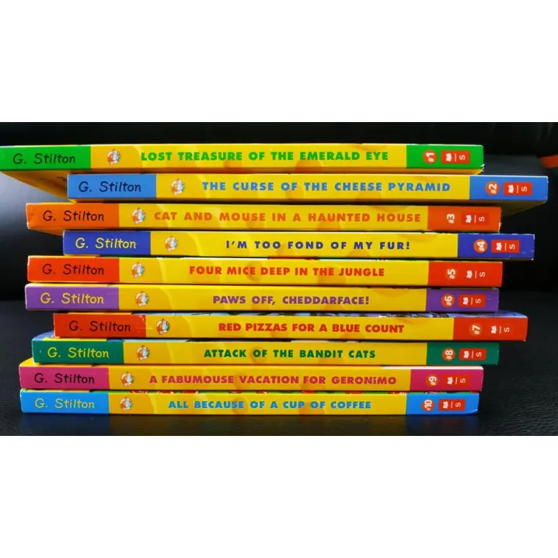 Sách - Geronimo Stilton tập 1~80 - Tặng Mp3, Sách nhập đẹp 759581