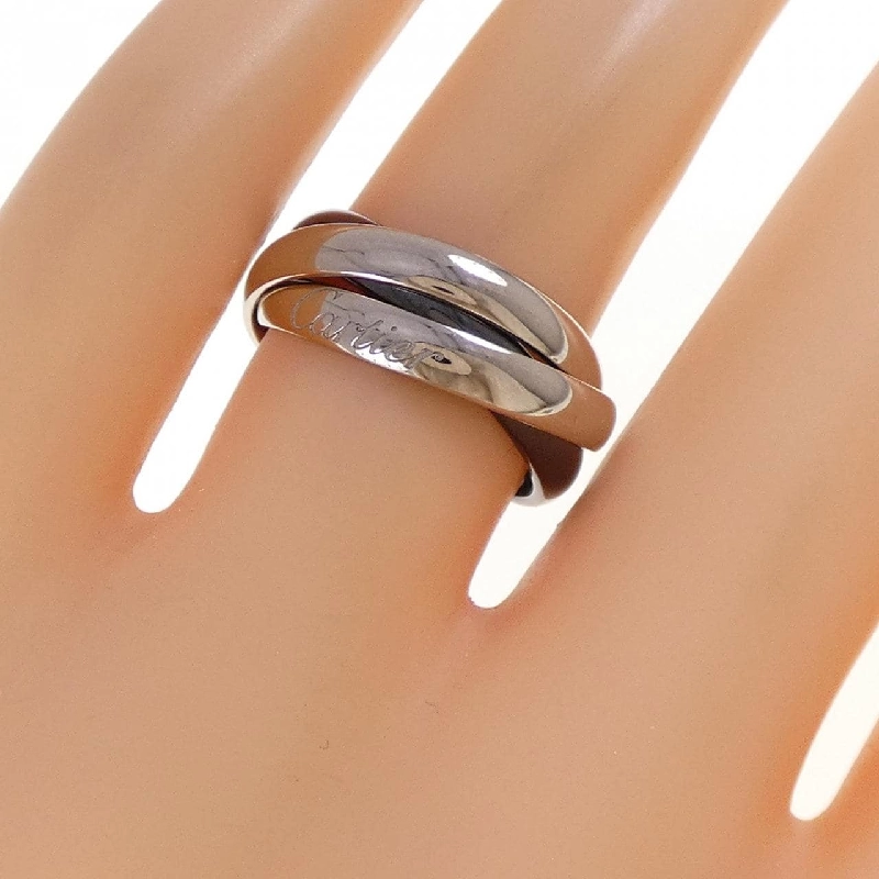 Nhẫn Cartier Trinity Đen & Trắng - Hàng hiệu Authentic 835594
