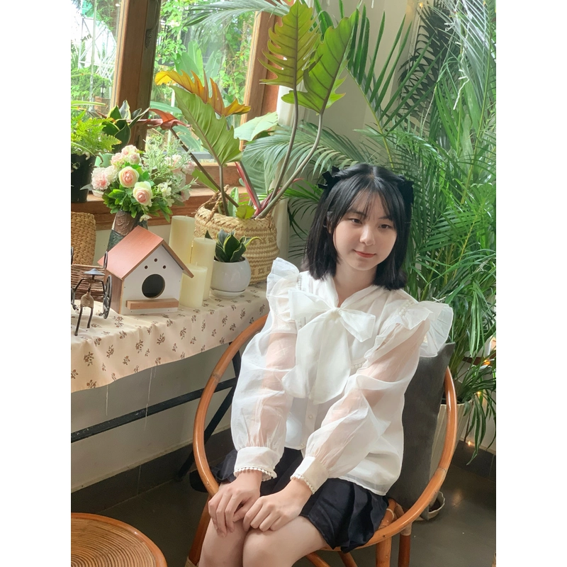 áo sơmi nơ  501634