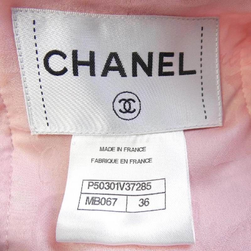 Áo khoác không cổ CHANEL P50301V37285 628829