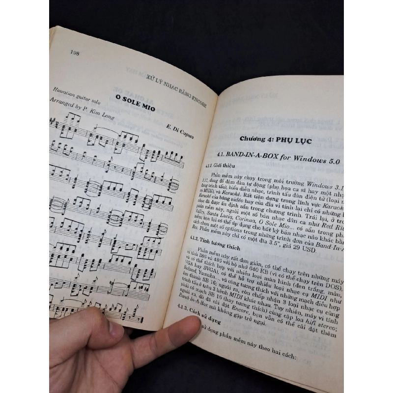 Xử lý nhạc bằng Encore 1997 P.Kim Longmới 70% HCM.TN2406 911459