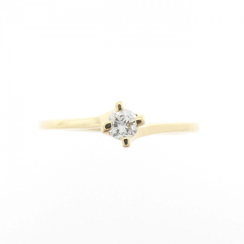 Nhẫn kim cương K18YG 0.10CT - Hàng hiệu Authentic 854650