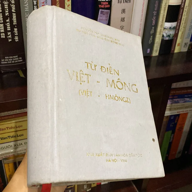 TỪ ĐIỂN VIỆT - MÔNG (VIỆT - HMÔNGZ), sách bìa cứng, xb 1996 674911