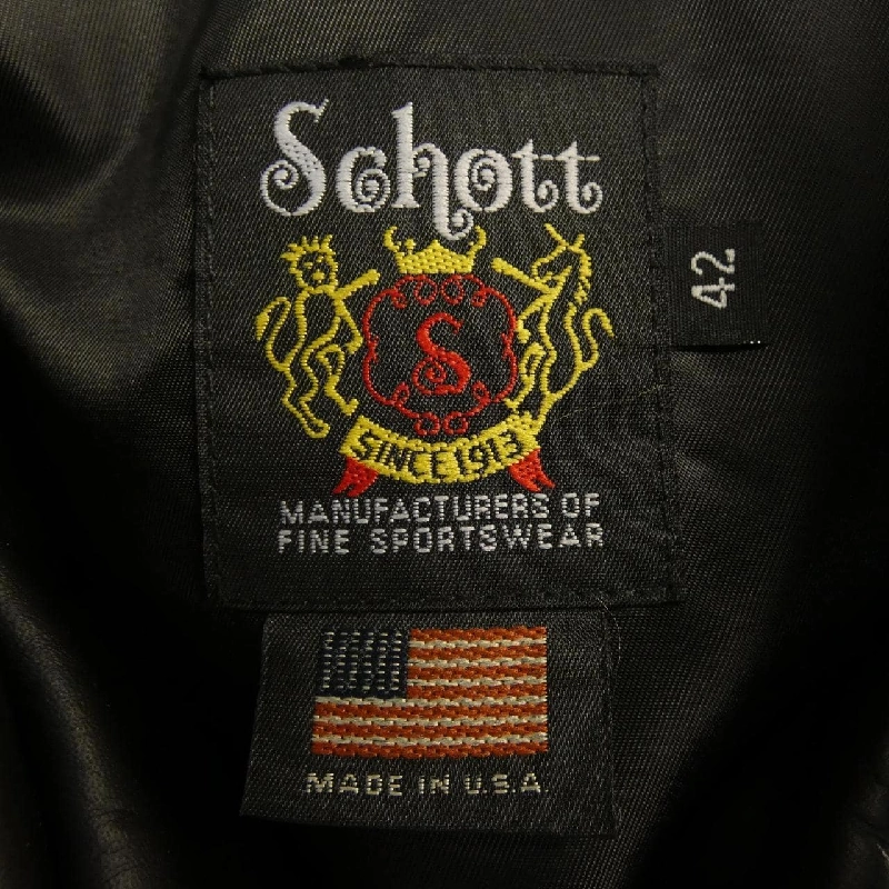 Jacket da SCHOTT - Hàng hiệu Authentic 816803
