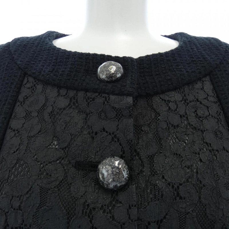 Áo khoác không cổ CHANEL - Hàng hiệu Authentic 638951