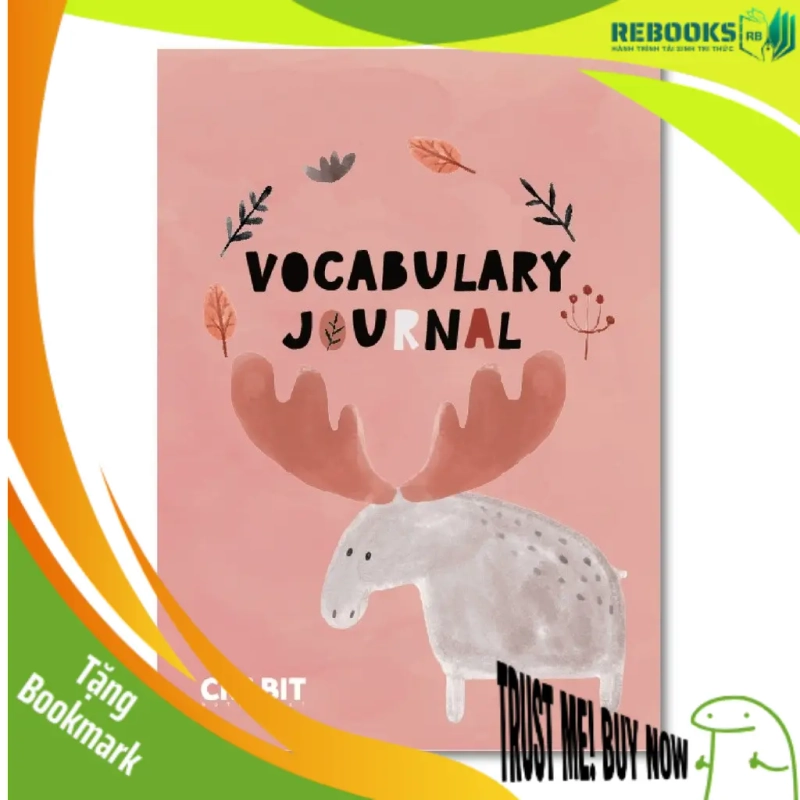 (TẶNG BOOKMARK) Vocabulary Journal - vở Crabit học từ mới 937665
