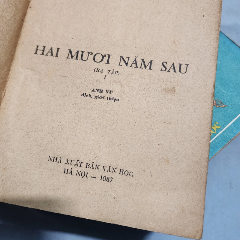 Hai mươi năm sau | A Dumas | 3 tập  478602