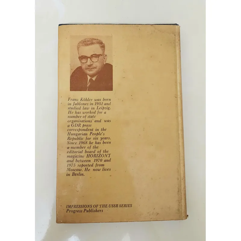 ACROSS THE SOVIET UNION - Franz Kohler 709253