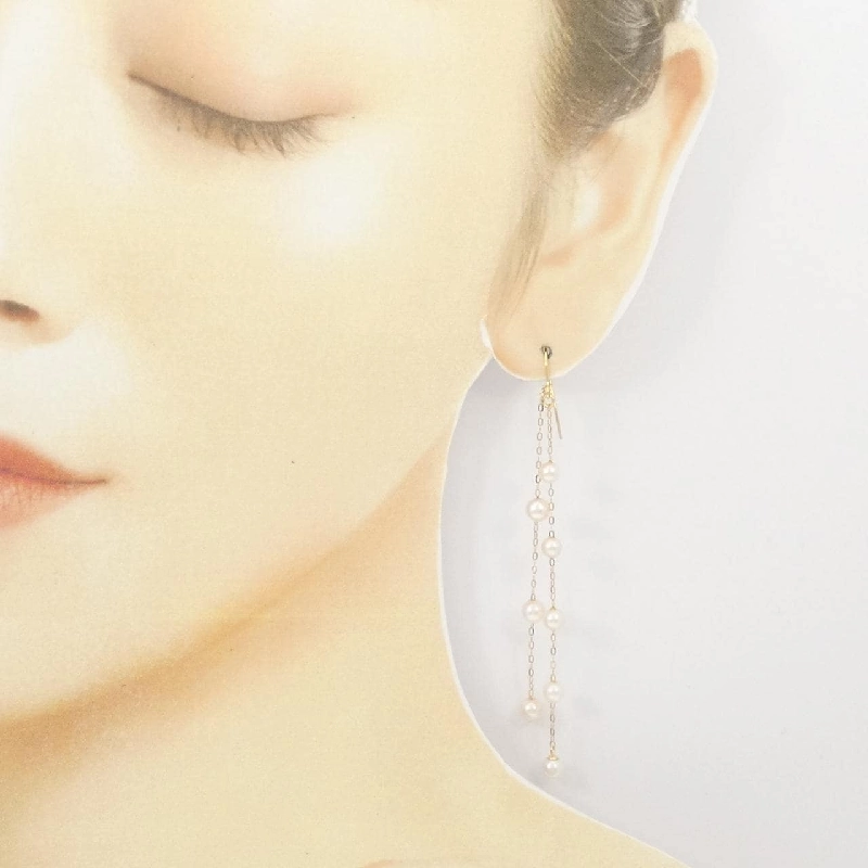 K18YG Bông tai Akoya Pearl - Hàng hiệu Chính hãng 870679