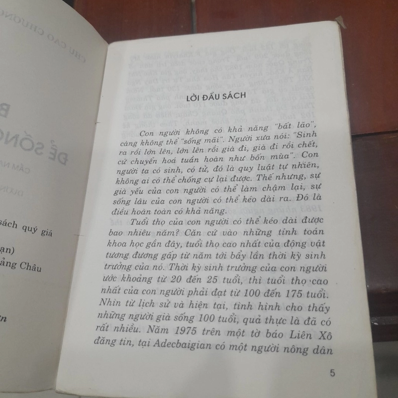 Bí quyết để SỐNG LÂU TRĂM TUỔI 524676