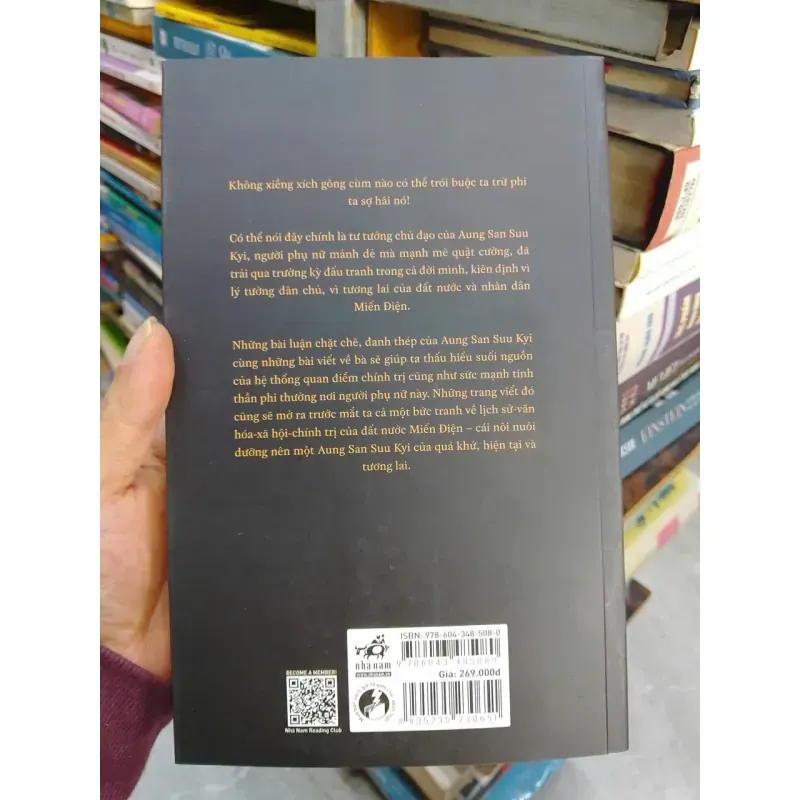 Sách - Vượt qua sợ hãi - TG: Aung San Suu Kyi 933355
