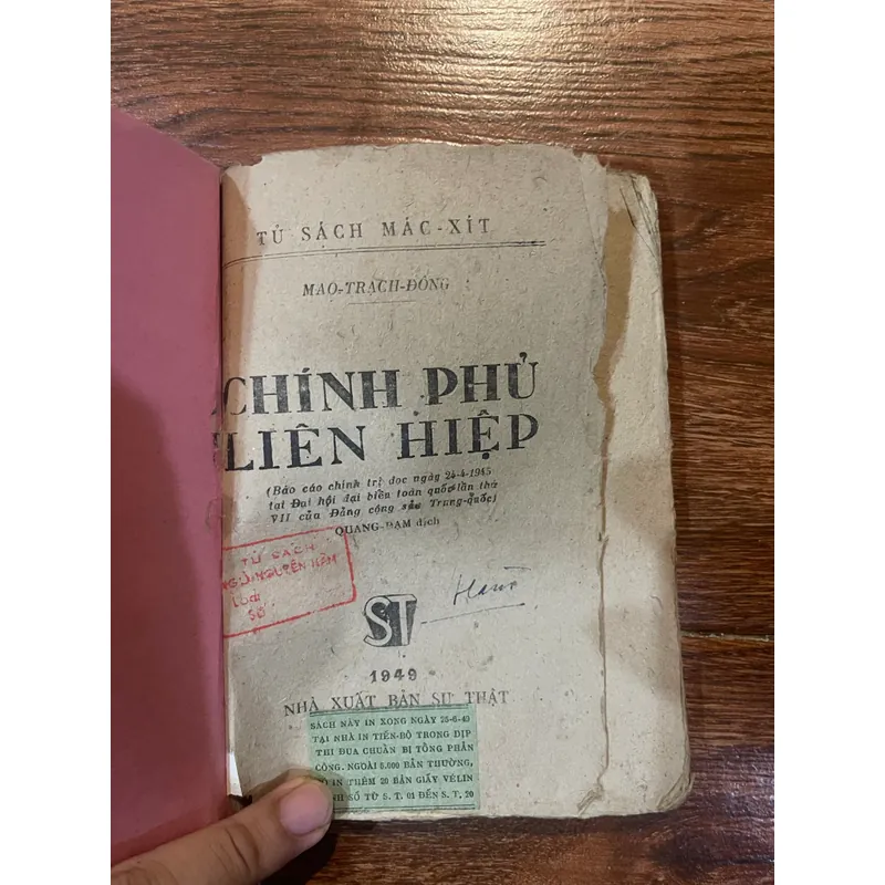 Chính phủ liên hiệp - Tủ sách Mác - Xít - Mao Trạch Đông (19) 561032