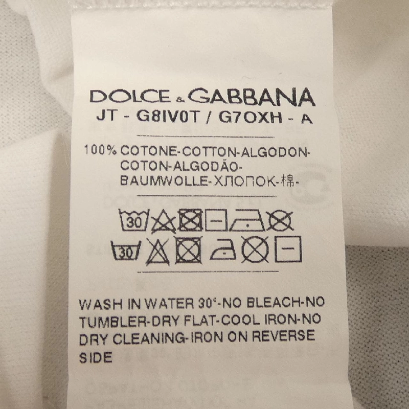 Dolce & Gabbana DOLCE&GABBANA G8IV0T/G7OXH Áo thun - Hàng hiệu Chính hãng 886314