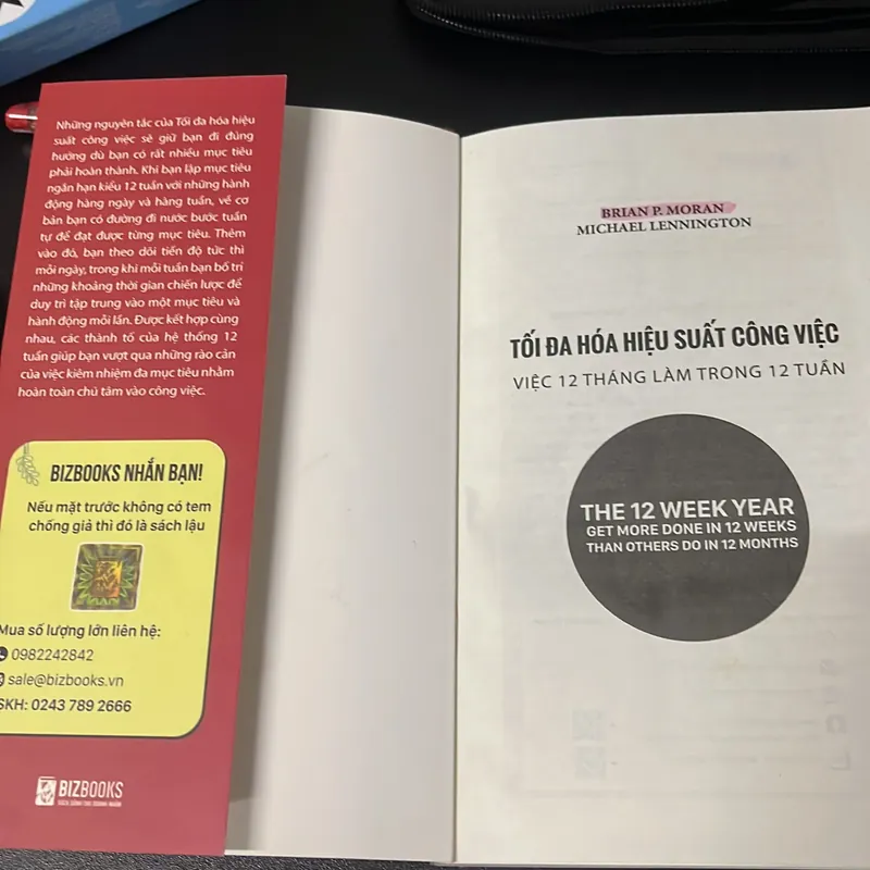 Tối đa hoá hiệu suất công việc 12 tháng làm trong 12 tuần 605313