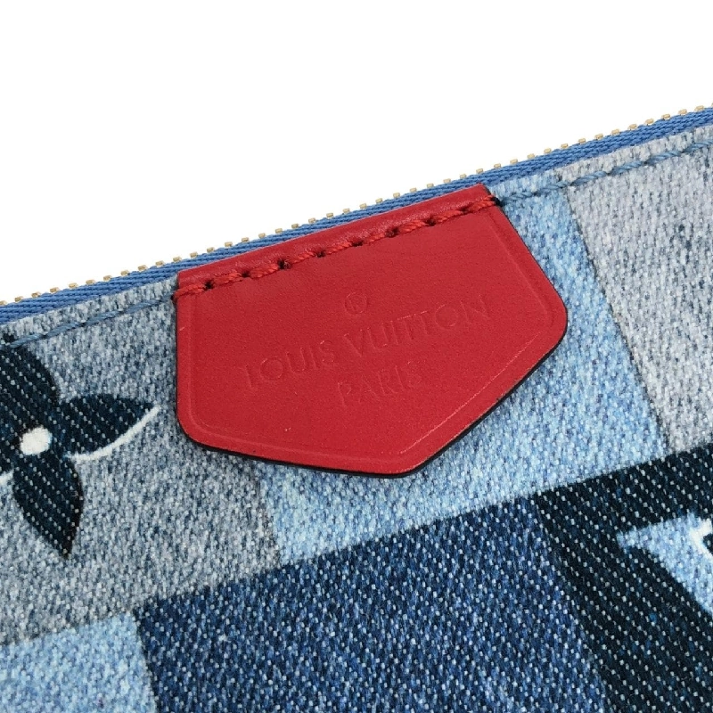 Túi xách vai Louis Vuitton Denim Monogram Multi Pochette Accessoires M44990 - Hàng hiệu Chính hãng 776466