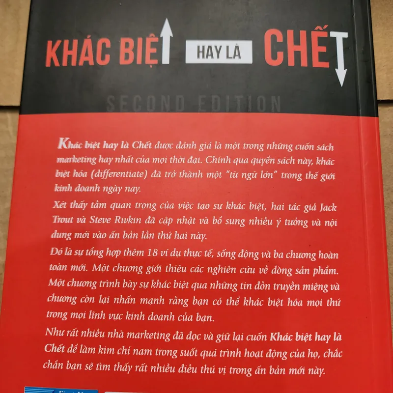 Khác biệt hay là chết | Jack Trout. Steve Rivkin 690950