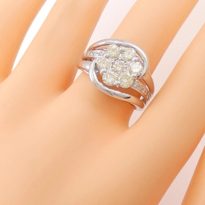 Nhẫn kim cương K18WG 1.50CT 667548