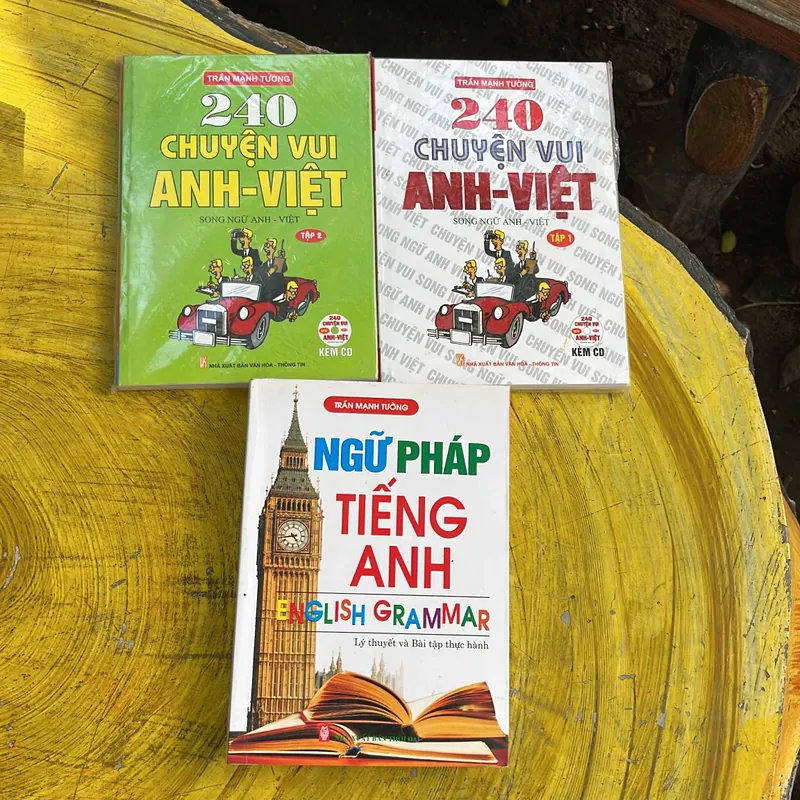 COMBO TRẦN MẠNH TƯỜNG: 240 CHUYỆN VUI ANH-VIỆT & NGỮ PHÁP TIẾNG ANH 737763