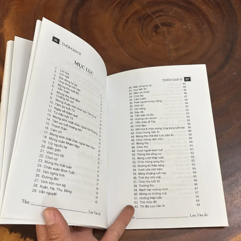 II Thơ: Thời Gian 2 - Lưu Văn Ái - 2011 999272