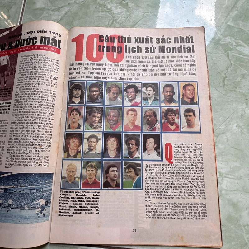 Mondial 1930- 1998. Tư liệu hình ảnh chưa được công bố 442180