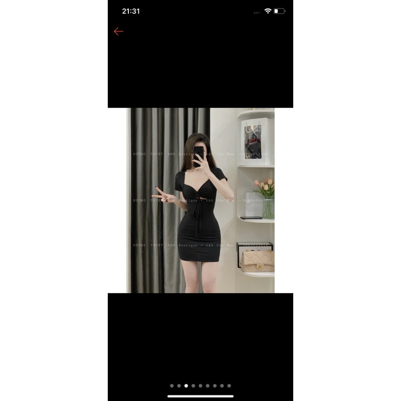 Đầm body size s màu đỏ 150310