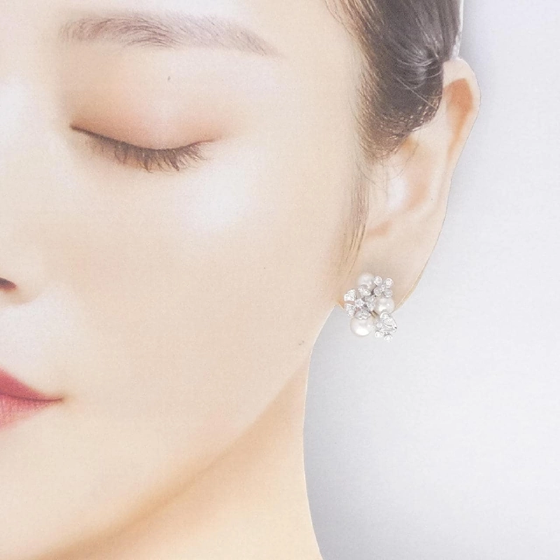 Bông tai ngọc trai Akoya Mikimoto - Hàng hiệu Authentic 848756