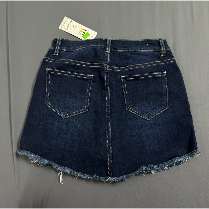 Chân váy jean VNXK new thanh lý eo 62 co giãn 72 cm 549498