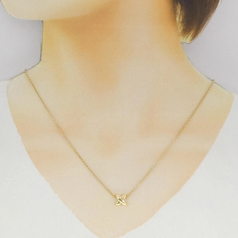 Dây chuyền thêu chéo Tiffany - Hàng hiệu Authentic 839329